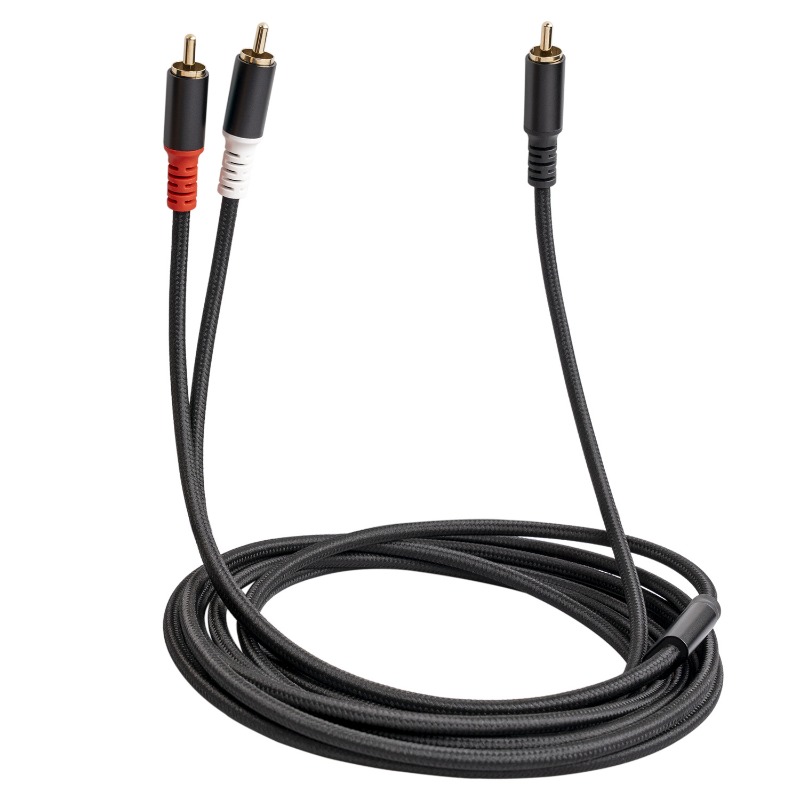 1/2/3M 1 RCA Male To 2 RCA Mal - đánh giá và giá Audio Home Cinema