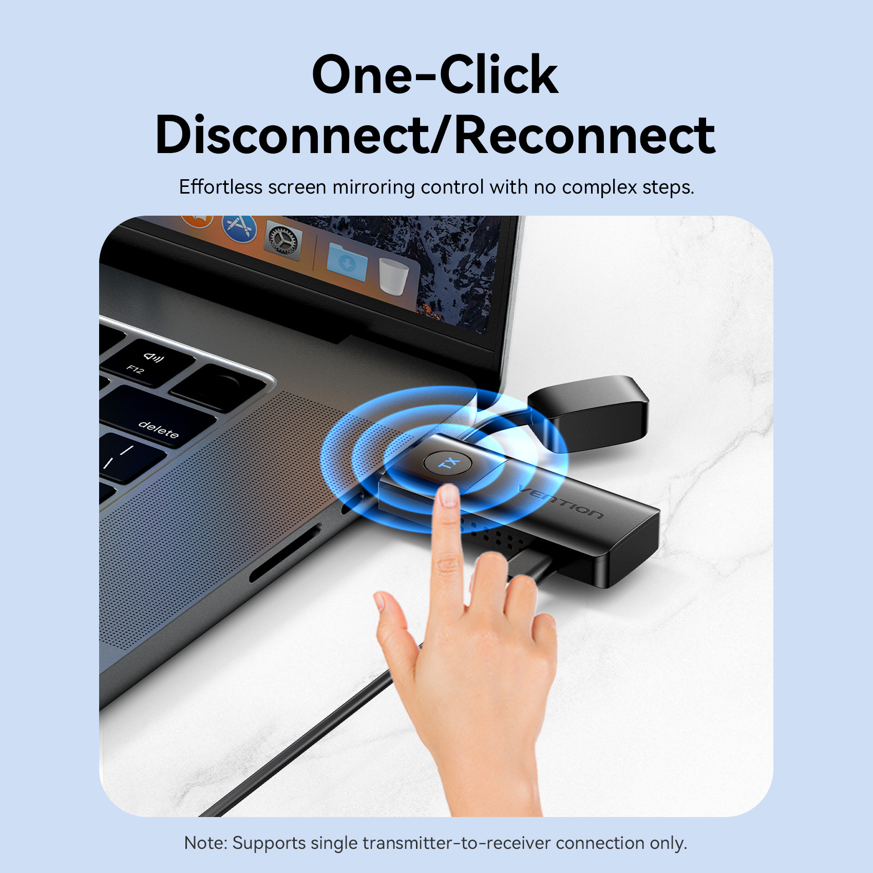 Vention Wireless HDMI Transmit - đánh giá và giá Home Cinema Wireless